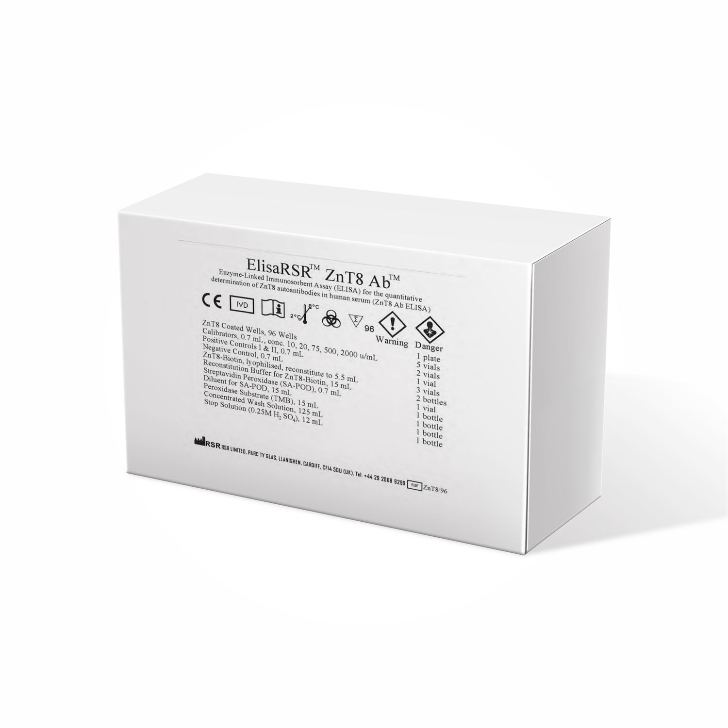Photography of ZNT8 AB ELISA